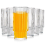 Stiklinės 320 ml 6 vnt. skaidrios 7 cm Orion