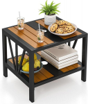 Lauko staliukas COSTWAY ZB34838DE-GM, Lauko staliukas COSTWAY ZB34838DE-GM