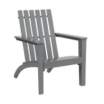 Lauko Acacia Medžio Adirondack Poilsio Kėdė Pilka, Lauko Acacia Medžio Adirondack Poilsio Kėdė Pilka