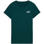 Moteri&scaron;kas mar&scaron;kinėlis Puma Ess 2 Color Small No. 1 Logo Tee (s) žalias 682373 75