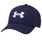 Vyri&scaron;ka kepurė su snapeliu Under Armour Blitzing, tamsiai mėlyna 1376700 410, S/M