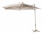 Pakabinamas skėtis nuo saulės 300 cm, smėlio spalvos