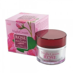 Naktinis kremas veidui su rožių vandeniu Biofresh Rose Of Bulgaria 50 ml