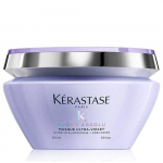 Geltonus tonus neutralizuojanti kaukė &scaron;viesiems plaukams Kerastase Blond Absolu Ultra-Violet 200 ml