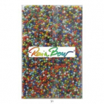 Stikliniai apvalūs karoliukai (biseris) Nr. 6/0 RainBow&reg; 500 g, spalva 51