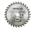 Yato diskinis pjūklas 140mm x 16mm, 30 dantų