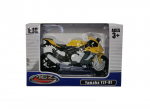 Motociklas MSZ Yamaha YZF-R1, 1:18, geltonas