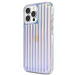 Uniq case Coehl Linear, skirtas iPhone 13 Pro Max, sidabrinis
