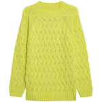 Megztinis moterims Outhorn Sweater W HOZ21 SWD605 45S HOZ21SWD60545S, žalias, L