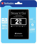 I&scaron;orinis kietasis diskas Verbatim Festplatte 2TB USB3.0