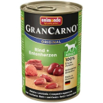 Animonda Grancarno adult su jautiena ir anties &scaron;irdelėmis, 400 g