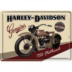 Nostalgic art Harley-Davidson Flathead Skardinis ženklas 30x40 cm, M