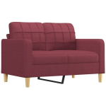 Sofa vidaXL, raudona