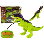 Nuotoliniu būdu valdomas dinozauras Lean Toys, žalias