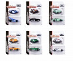 Žaislinių ma&scaron;inėlių rinkinys Majorette Porsche Premium Cars