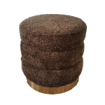 Pufas Home4You Laura, 35x38cm, rudas