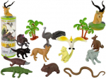 Australijos gyvūnų figūrėlių rinkinys Lean Toys, 12 vnt.