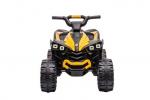 Vienvietis elektrinis keturratis vaikams Quad HL568, geltonas