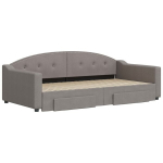 Sofa-lova vidaXL, 100x200 cm, pilka