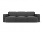 Trivietė Sofa Windsor & Co Lola, 235x95x72 cm, tamsiai pilka