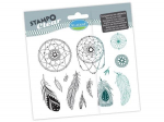 Antspaudų rinkinys silikone Aladine Stampo Clear 13vnt. Attrape Reve blister