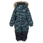 Kombinezonas berniukams Lenne Winter, juodas/žalias