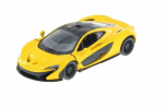 Žaislinis automobilis KinSmart, McLaren P1, geltonas