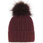 Kepurė moterims Need 4You, bordeaux, merino vilnos