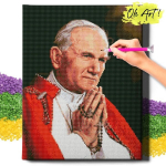 Deimantinė mozaika 5D Diamond Painting Oh Art! Religija, 40x50cm