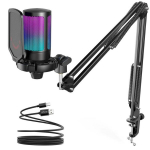 Fifine AmpliGame A6T RGB, Black