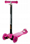 Triratis paspirtukas Scooter LP464, rožinis/juodas