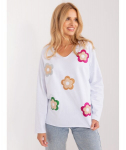 Palaidinė moterims Italy Moda, balta, Universalus