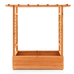Gėlių stovas su grotelėmis Costway, 110 cm