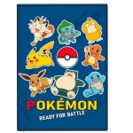 Vaiki&scaron;kas pledas Pokemon, 100x140 cm