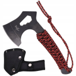 Kirvis Fox Tomahawk, juodas/raudonas