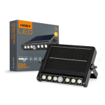 Saulės lemputė su judesio jutikliu LED 6.4Wh Videx, IP54