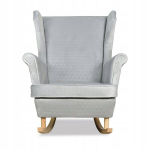 Fotelis Family Furniture, pilkas