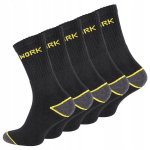 Vyri&scaron;kos darbui skirtos &bdquo;WORK&ldquo; kojinės &ndash; 5 poros, storos ir &scaron;iltos, patvarios, puikiai pritaikytos &ndash; idealios profesionalams ir aktyviam laisvalaikiui!, 39/42