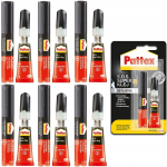 "Pattex S.O.S. Super plastikiniai klijai 2g + 4ml x6