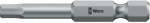 Wera Hex-plus bit 1/4" 8x50mm, 6-kampio lizdas
