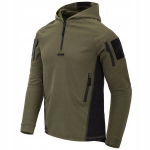Meeste k&auml;nguru kapuuts Helikon-Tex Range Hoodie TopCool, Olive Green / juoda