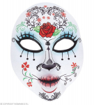 Veido kaukė Dia de los muertos, įvairių spalvų