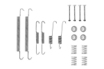 Priedų rinkinys Citroen Berlingo Peugeot Partner Stabdžių kaladėlės 7701474380 7701474381