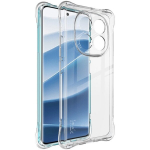 &bdquo;Imak&ldquo; sustiprintos apsaugos kieto silikono (TPU) airbag dėklas - skaidrus (Redmi Note 14 Pro+ 5G)