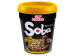 Nissin Soba Cup makaronai - Classic, 1 pakuotė, Wok stiliaus greitai paruo&scaron;iami japoni&scaron;ki makaronai su Yakisoba padažu ir daržovėmis, greitai paruo&scaron;iami puodelyje, Azijos maistas (90 g)