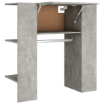 Koridoriaus spintelė, betono pilka, 97,5x37x99cm, mediena CFE883052