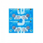 RENATA elementai 315 SR716SW, SILVER OXIDE, 4 vnt