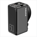 Atsarginis maitinimo &scaron;altinis ("Power Bank") EVELATUS 60 000 mAh lauko Power Bank su 7 i&scaron;ėjimais
