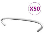 Kabliai gabionams, 50vnt., galvanizuotas plienas, 10cm