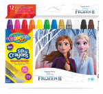 I&scaron;sukamos &scaron;ilkinės kreidelės Colorino Disney Frozen II 3 in 1, 12 spalvų